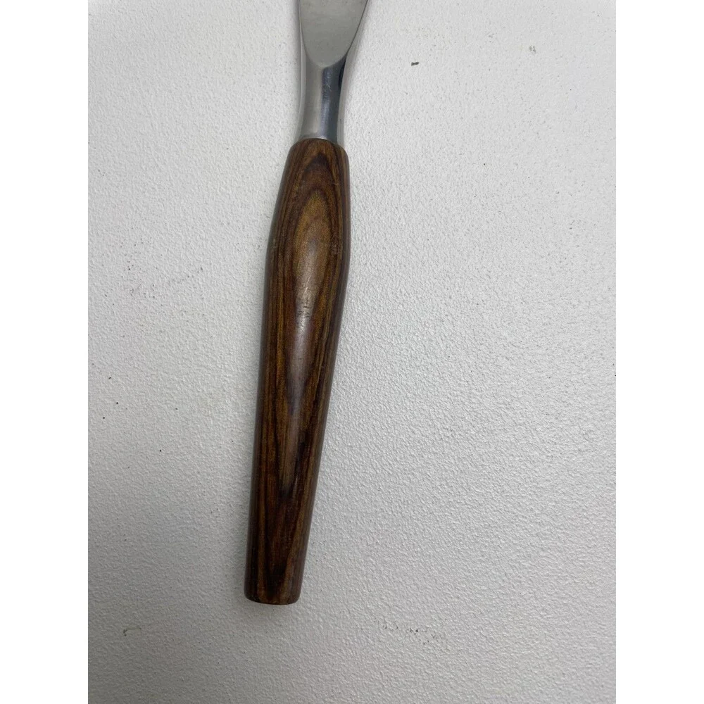 Mode Danish VTG 13” Knife Wood Handle Stainless MCM Sheffield England BARGAIN